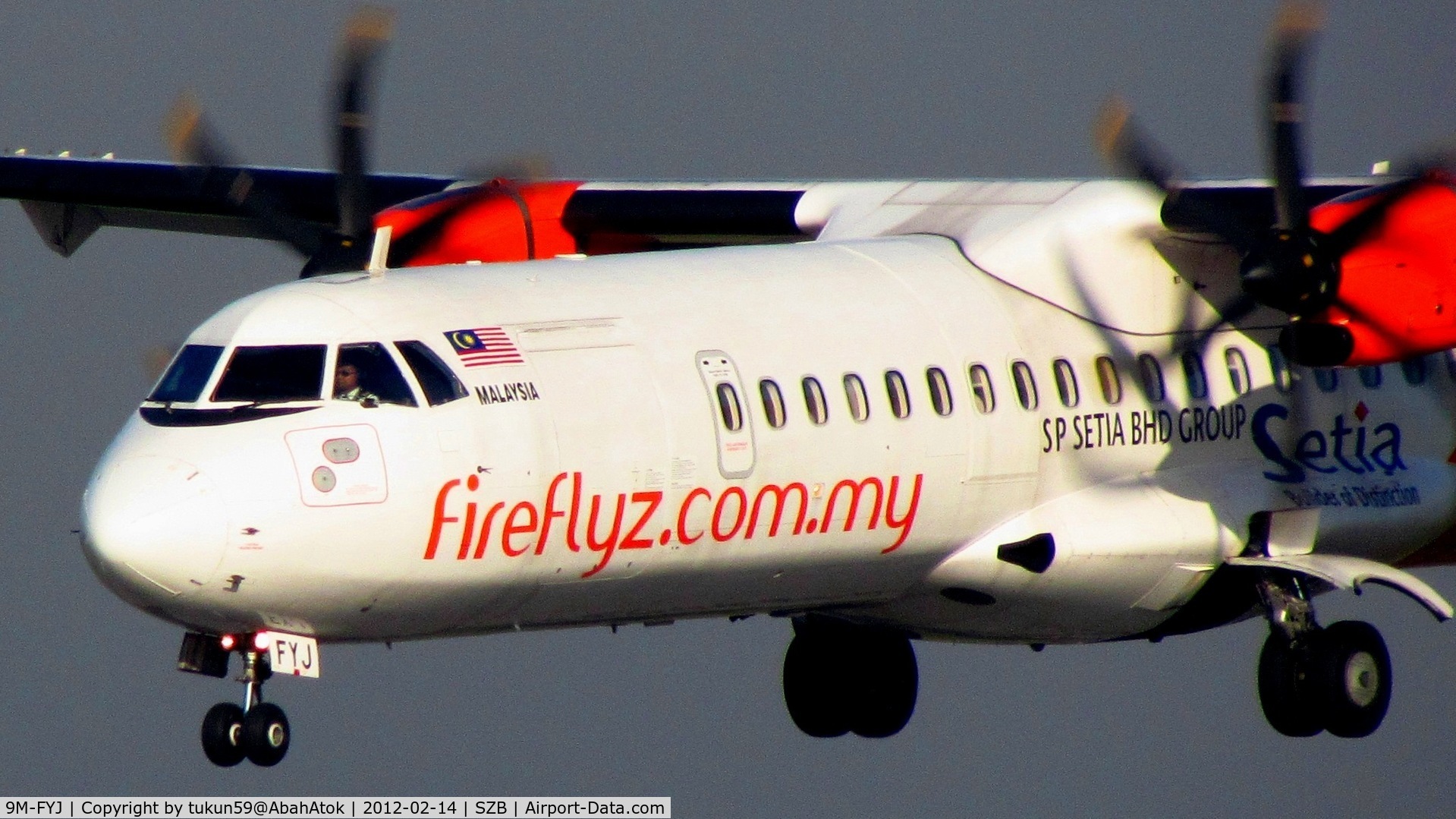 9M-FYJ, 2011 ATR 72-212A C/N 941, Firefly