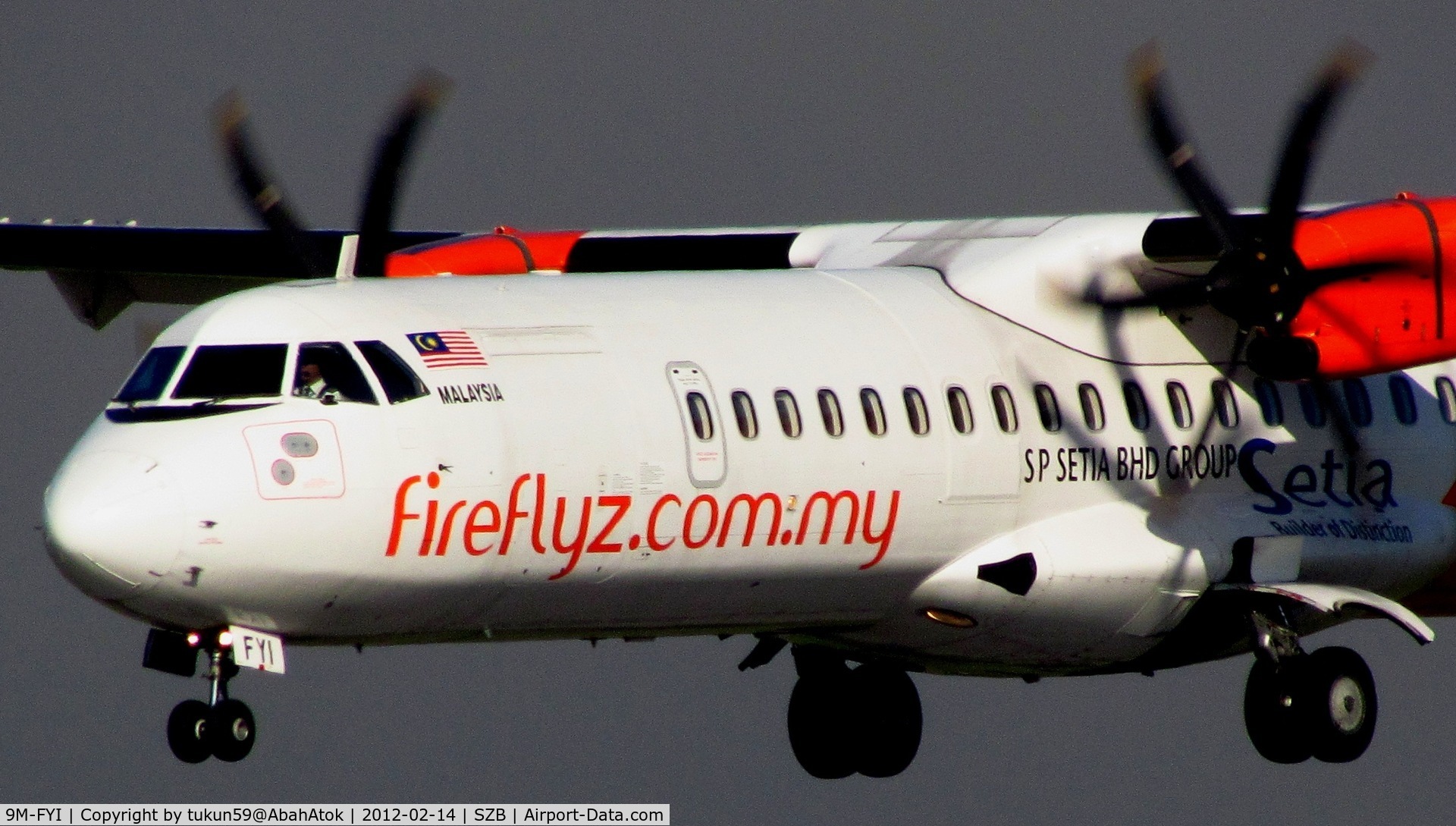 9M-FYI, 2010 ATR 72-212A C/N 935, Firefly