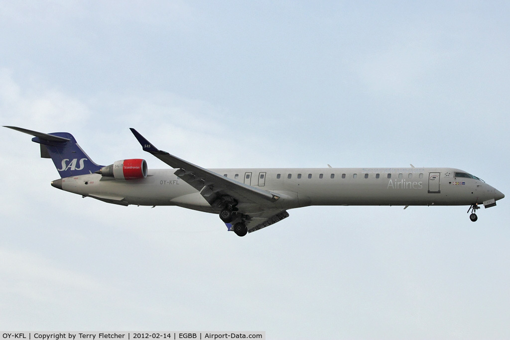 OY-KFL, 2009 Bombardier CRJ-900 NG (CL-600-2D24) C/N 15246, SAS 2009 Canadair CRJ-900, c/n: 15246