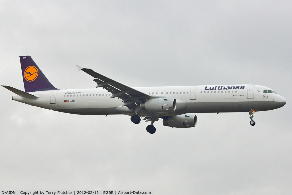 D-AIDN, 2011 Airbus A321-231 C/N 4976, Lufthansa 2011 Airbus A321-231, c/n: 4976
