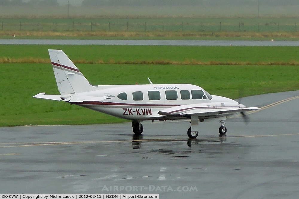 ZK-KVW, Piper PA-31-350 Chieftain C/N 31-7752004, 