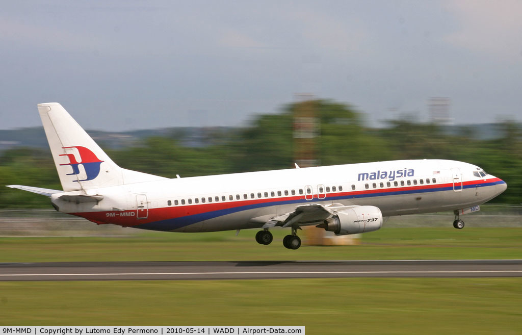 9M-MMD, 1992 Boeing 737-4H6 C/N 26464, Malaysian Airlines