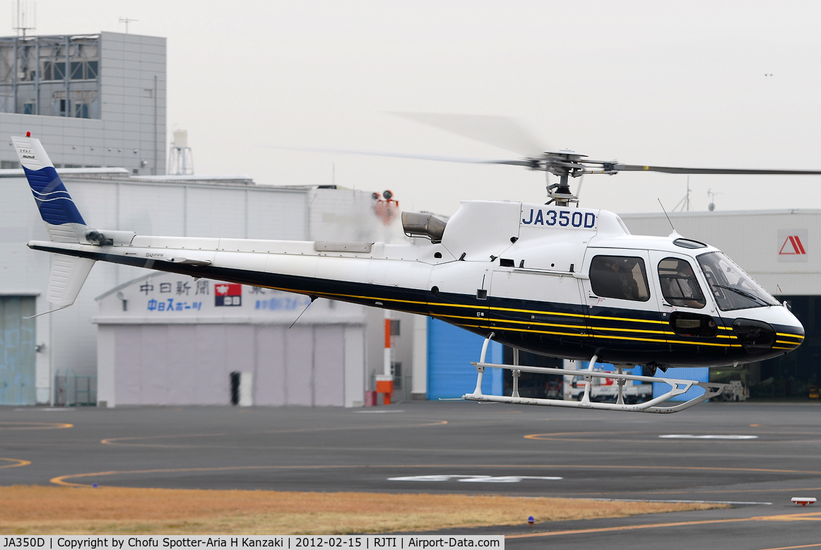 JA350D, 2001 Eurocopter AS-350B-3 Ecureuil Ecureuil C/N 3467, NikonD200+TAMRON SP AF 70-200mm F/2.8 Di LD [IF]