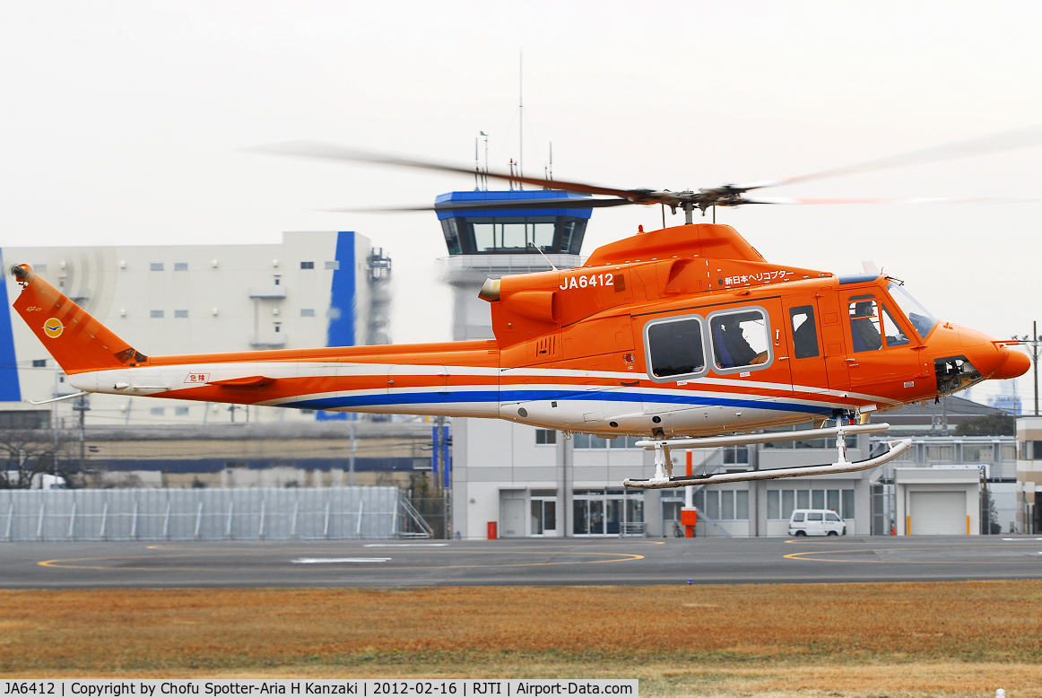 JA6412, 2011 Bell 412 C/N 36561, NikonD200+TAMRON SP AF 70-200mm F/2.8 Di LD [IF]