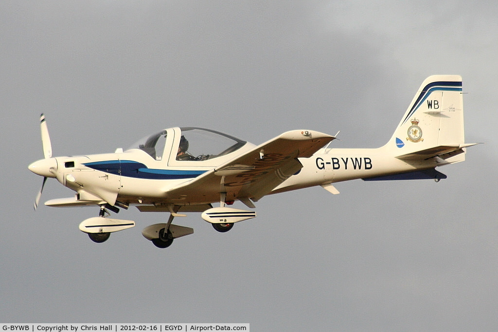 G-BYWB, 2000 Grob G-115E Tutor T1 C/N 82137/E, 16(R) Sqn of the Elementary Flying Training School based at RAF Cranwell