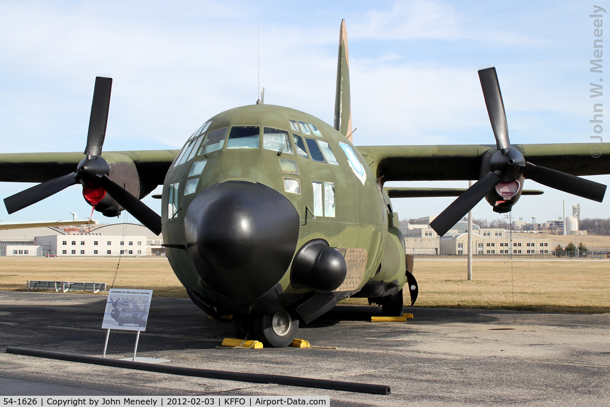54-1626, 1954 Lockheed AC-130A-LM Hercules C/N 182-3013, One of the outdoor displays at the USAF Museum