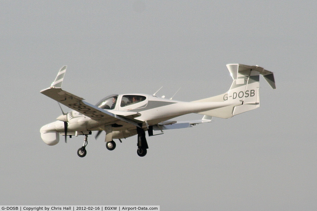 G-DOSB, 2008 Diamond DA-42MPP Twin Star C/N 42.328, operated by the MOD from 07/11/2008 until 21/07/2009 as ZA180 while on ops in the Middle East then returned back to the civil register