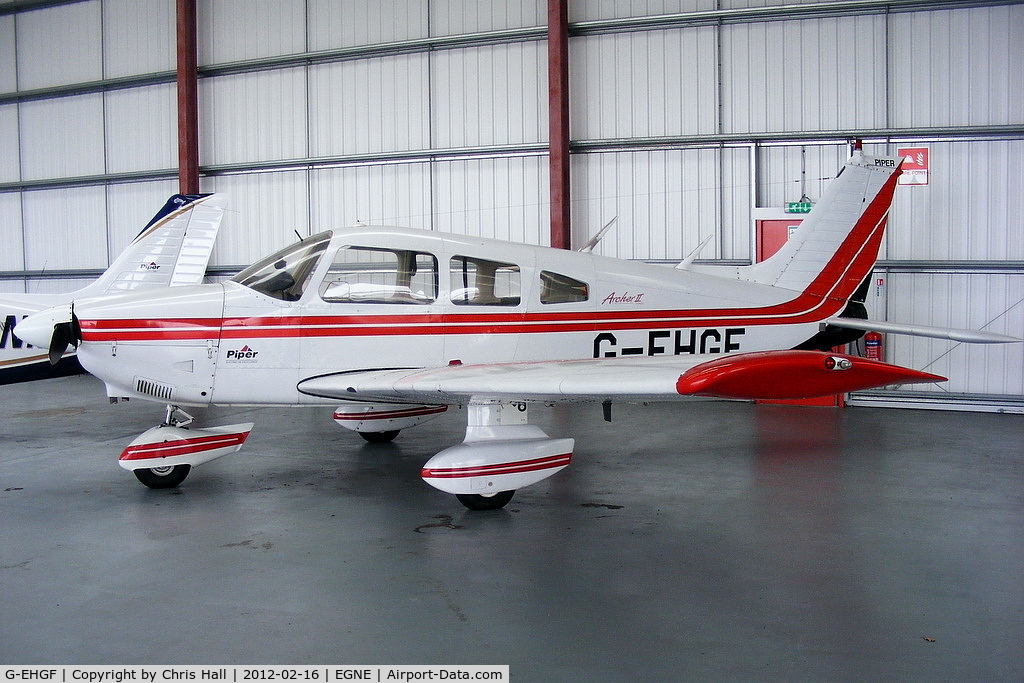 G-EHGF, 1976 Piper PA-28-181 Cherokee Archer II C/N 28-7790188, privately owned