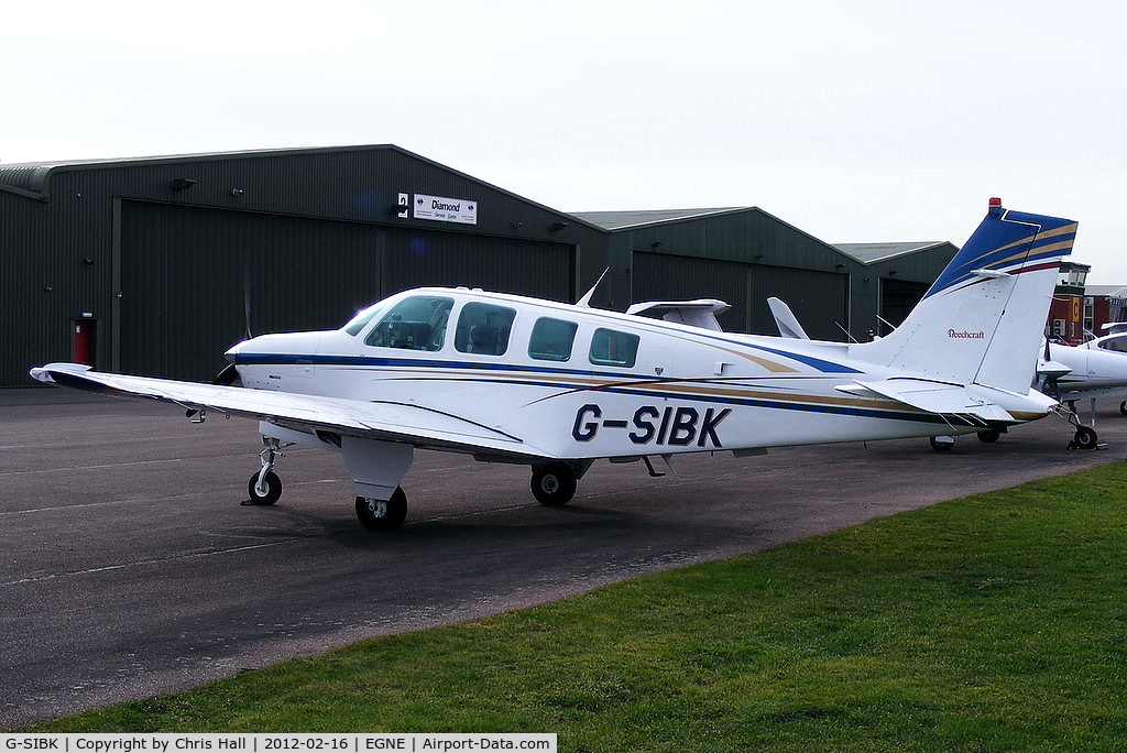 G-SIBK, 1996 Raytheon A36 Bonanza C/N E-3034, Privately owned