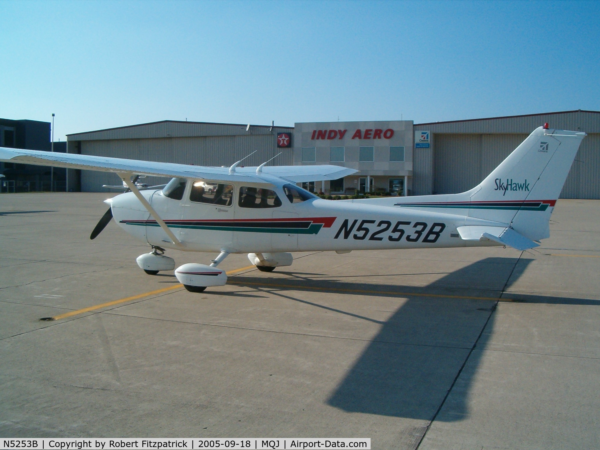 N5253B, 2002 Cessna 172R C/N 17281124, Indianapolis Mt. Comfort Airport