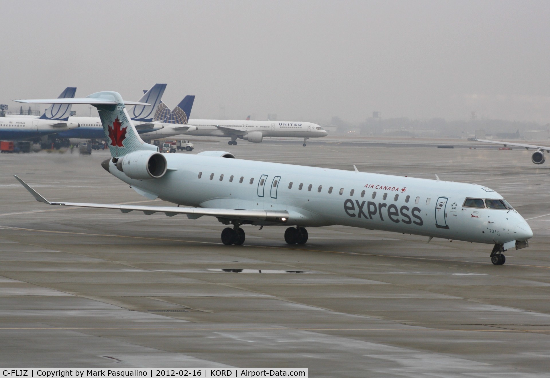 C-FLJZ, 2005 Canadair CRJ-705ER (CL-600-2D15) Regional Jet C/N 15045, CL-600-2D15