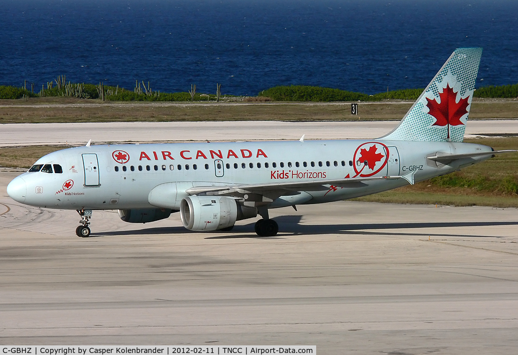 C-GBHZ, 1998 Airbus A319-114 C/N 813, Air Canada