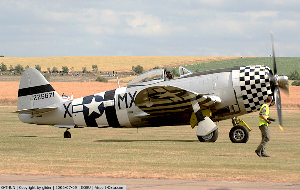 G-THUN, 1945 Republic P-47D Thunderbolt C/N 399-55731, The mighty thunderbolt!!