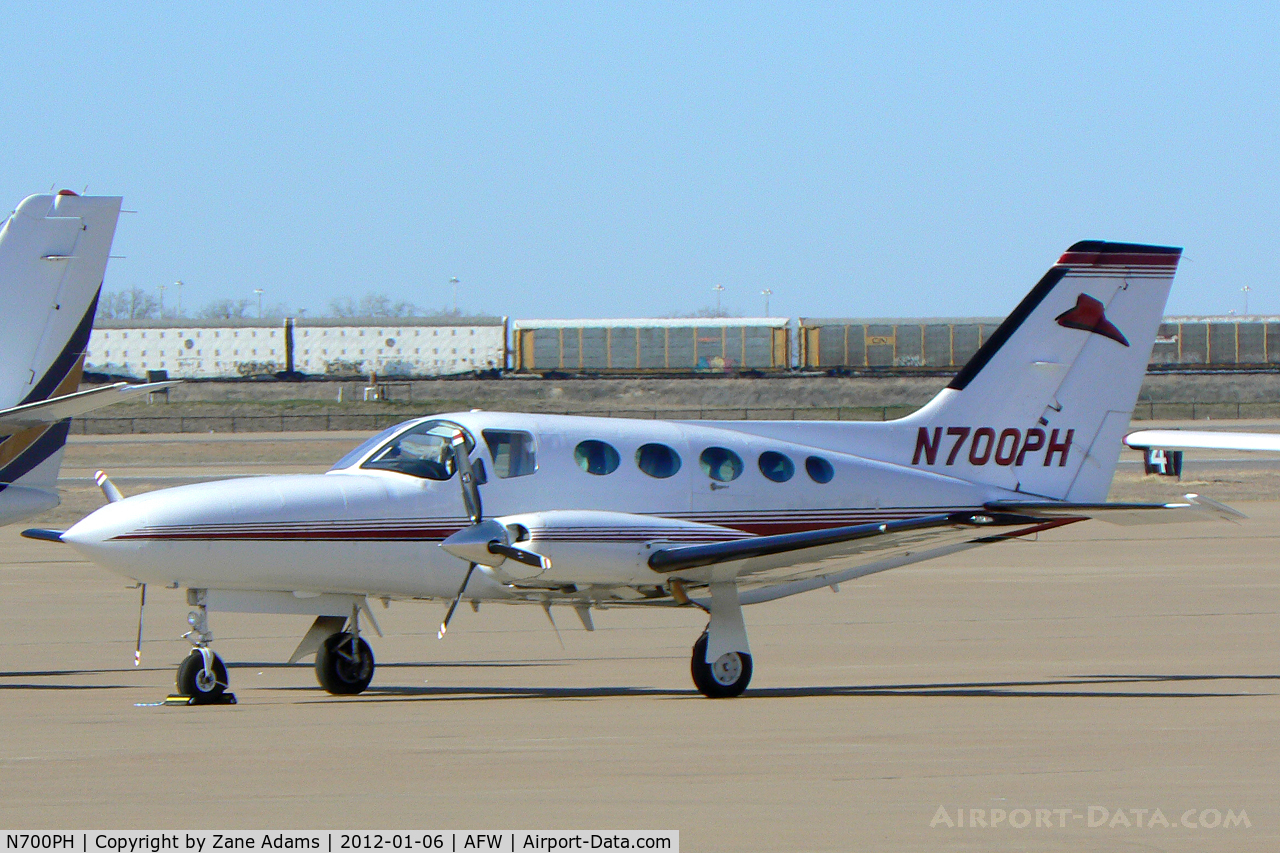 N700PH, 1981 Cessna 414A Chancellor C/N 414A0657, At Alliance Airport - Fort Worth, TX