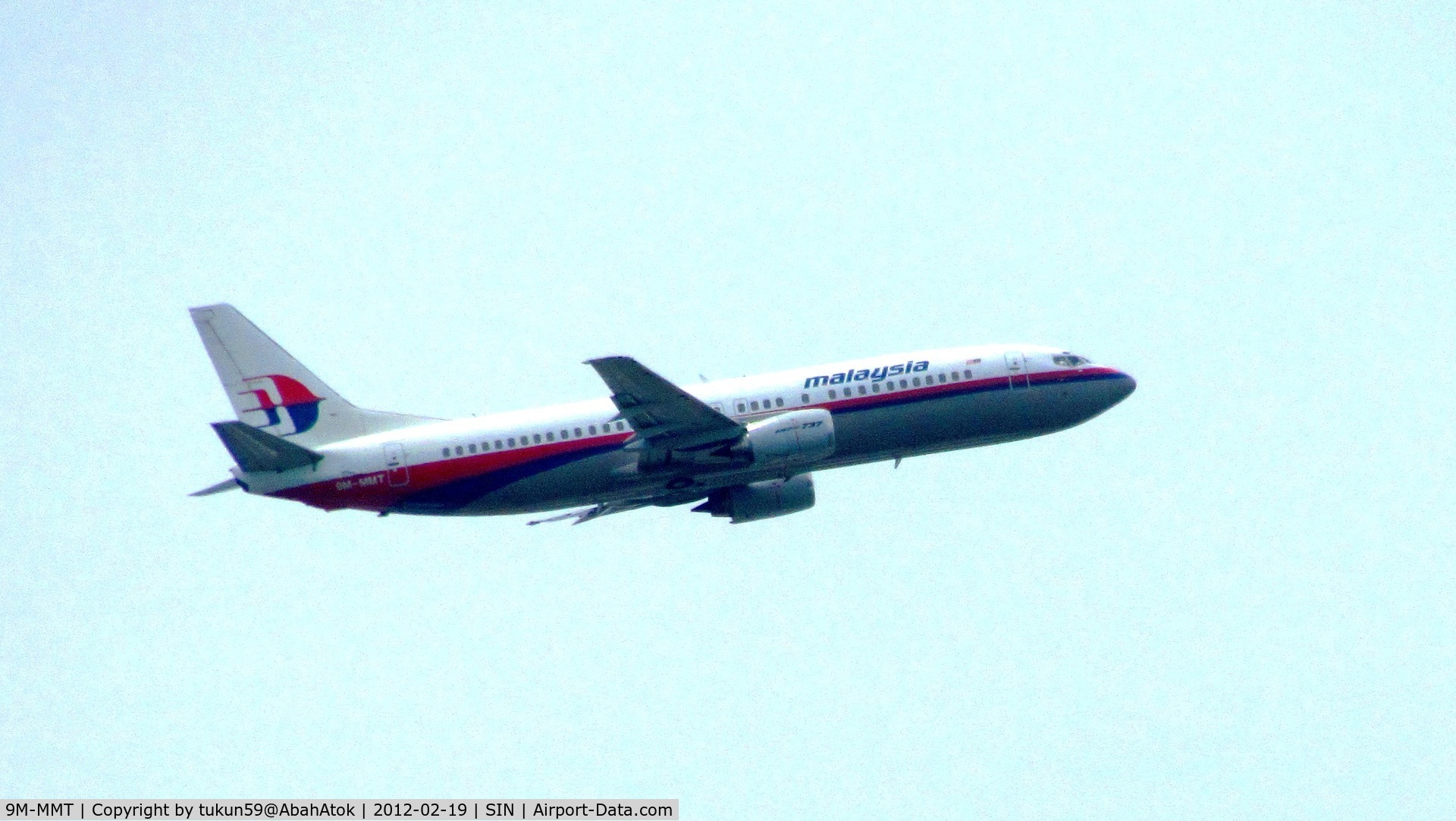 9M-MMT, Boeing 737-4H6 C/N 27170, Malaysia Airlines