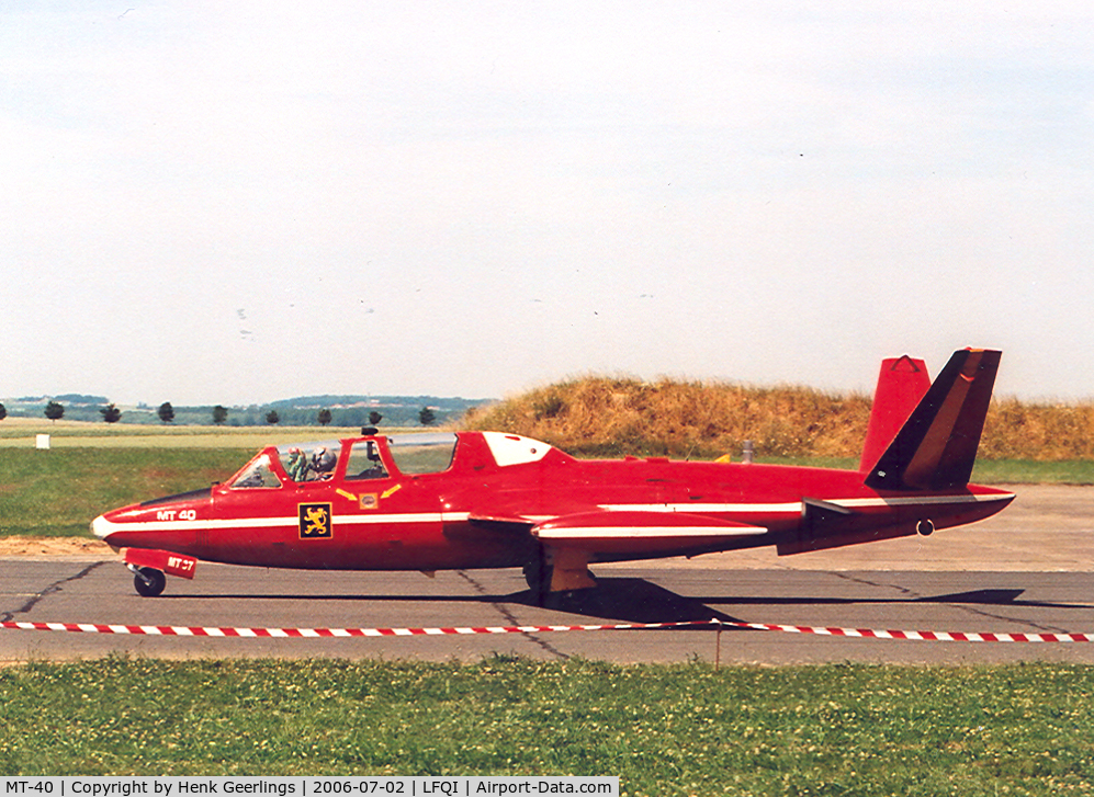 MT-40, Fouga CM-170R Magister C/N 317, French AF Open House at Cambrai AB - 2006