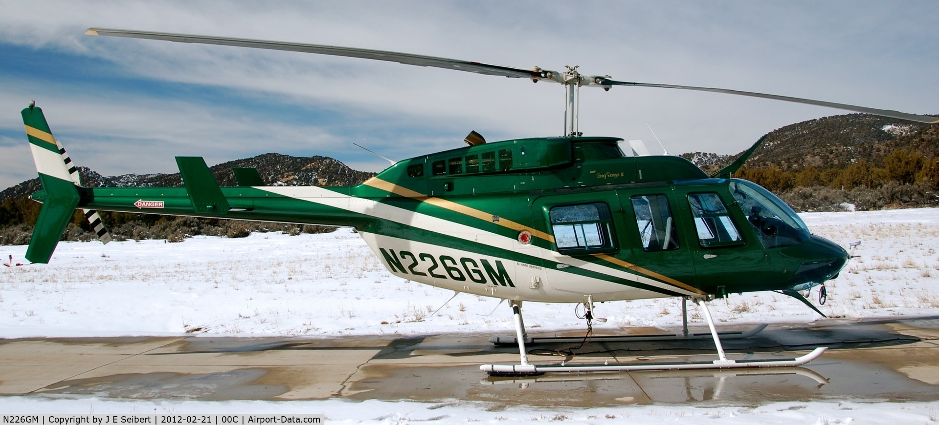 N226GM, 2006 Bell 206L-4 LongRanger IV LongRanger C/N 52333, N226GM at Animas Airpark, Durango CO