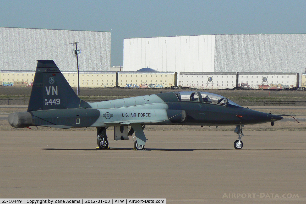 65-10449, 1965 Northrop T-38A Talon C/N N.5868, At Alliance Airport - Fort Worth, TX
