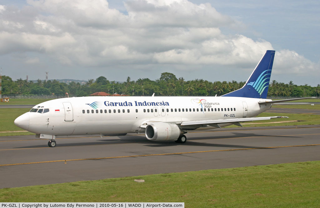 PK-GZL, 1998 Boeing 737-4M0 C/N 29207, Garuda Indonesia