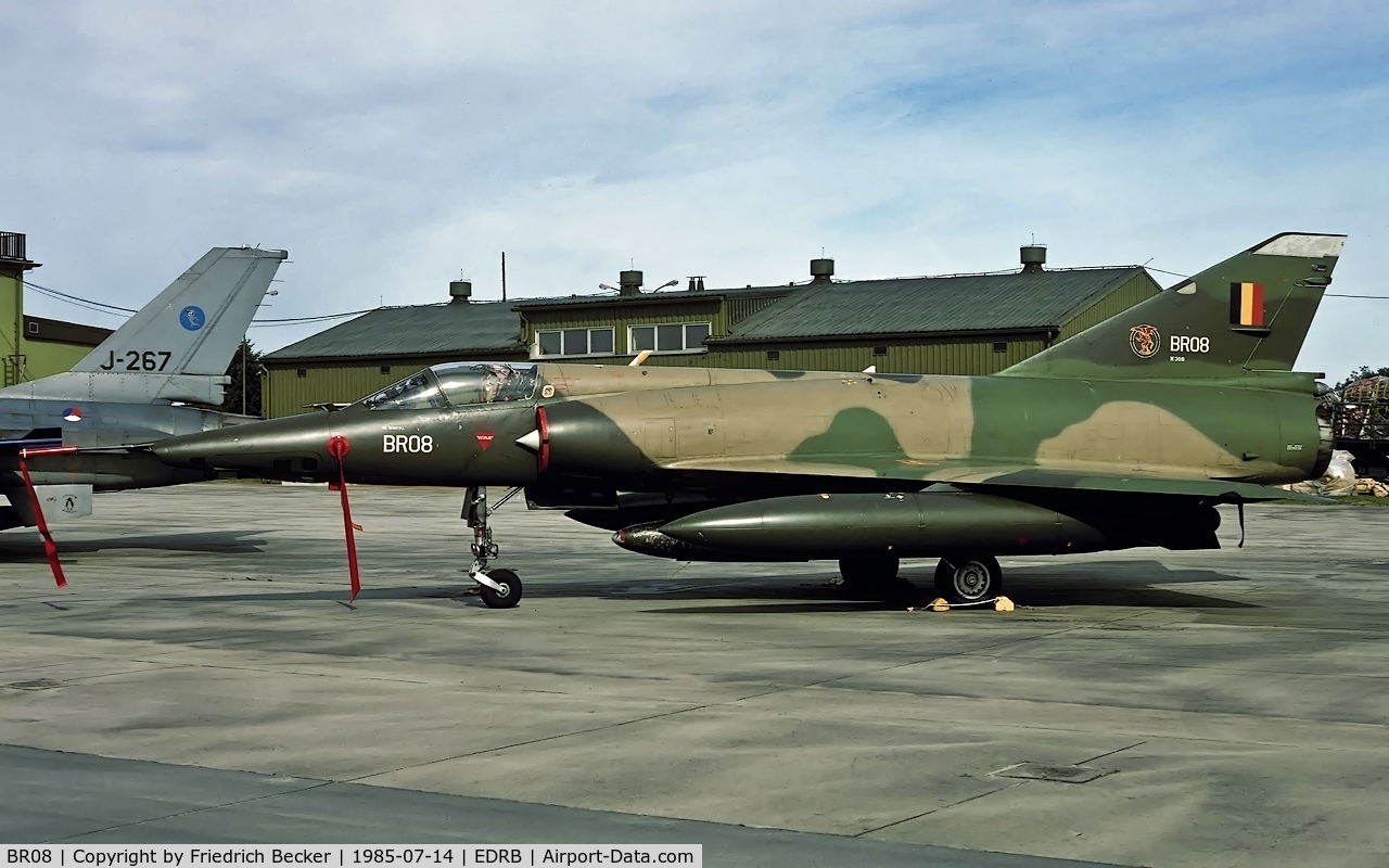 BR08, Dassault Mirage 5BR C/N 308, static display