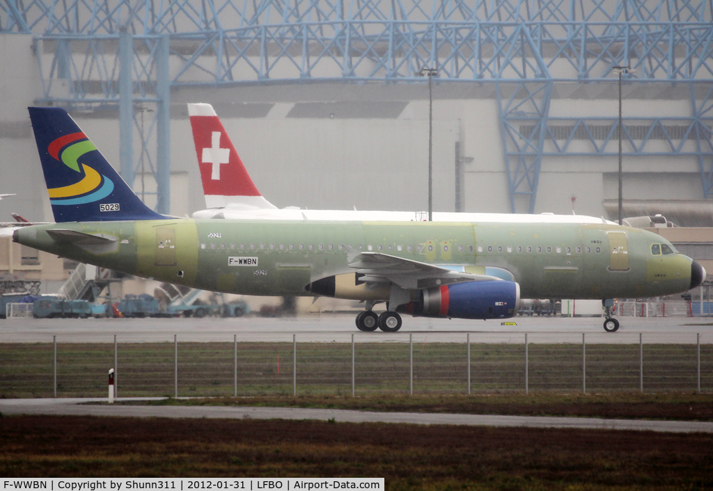 F-WWBN, 2012 Airbus A320-232 C/N 5029, C/n 5029 - For Spirit Airlines