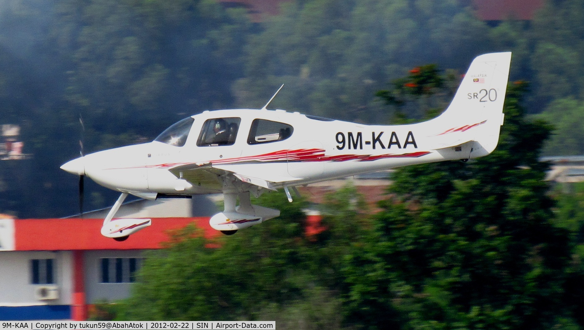 9M-KAA, Cirrus SR20 C/N 2031, Private Plane