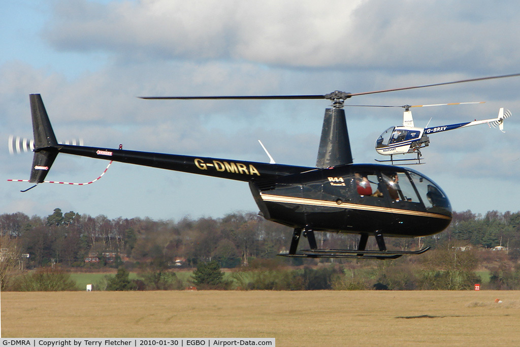 G-DMRA, 2007 Robinson R44 Raven II C/N 11802, Helicopters training at Wolverhampton Airport