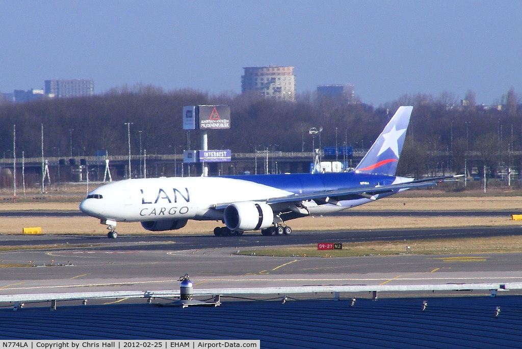 N774LA, 2009 Boeing 777-F6N C/N 37710, LAN Cargo
