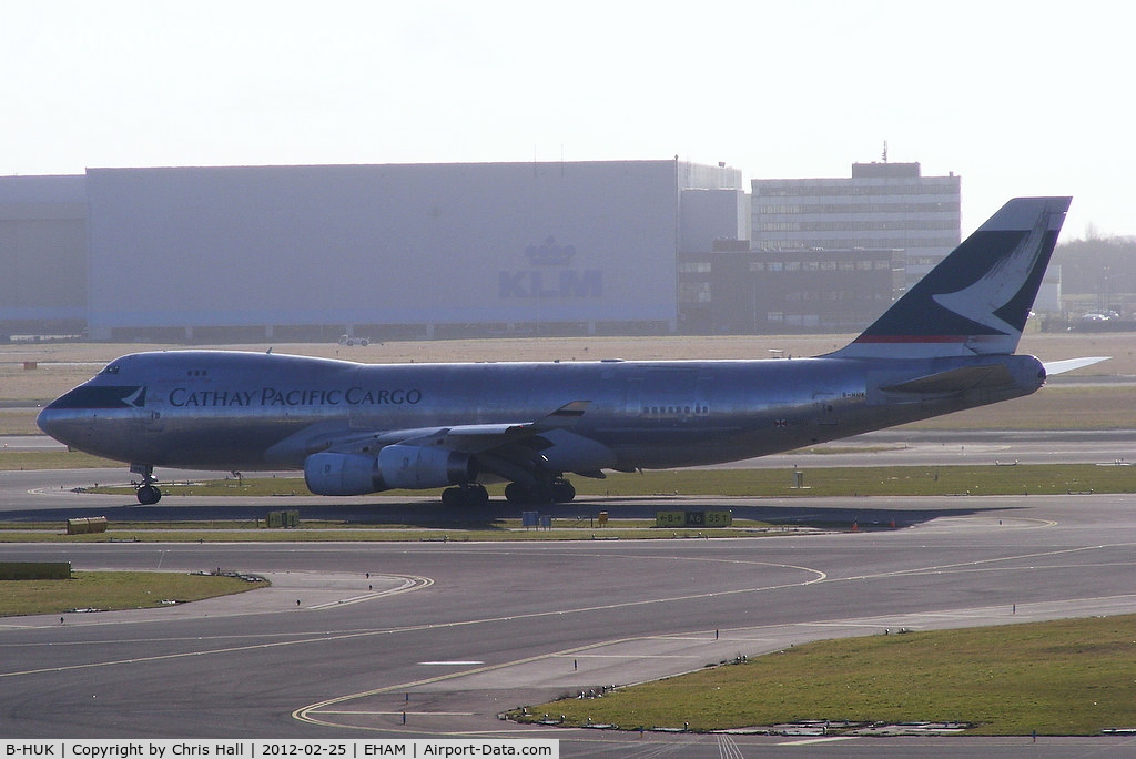 B-HUK, 1995 Boeing 747-467F/SCD C/N 27503, Cathay Pacific