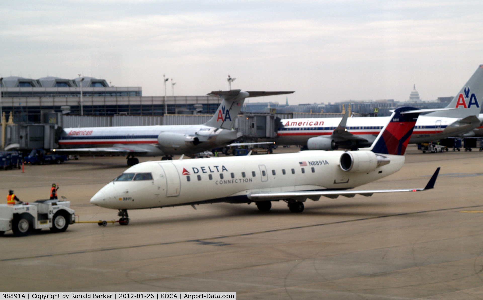 N8891A, 2004 Bombardier CRJ-200 (CL-600-2B19) C/N 7891, DCA, VA