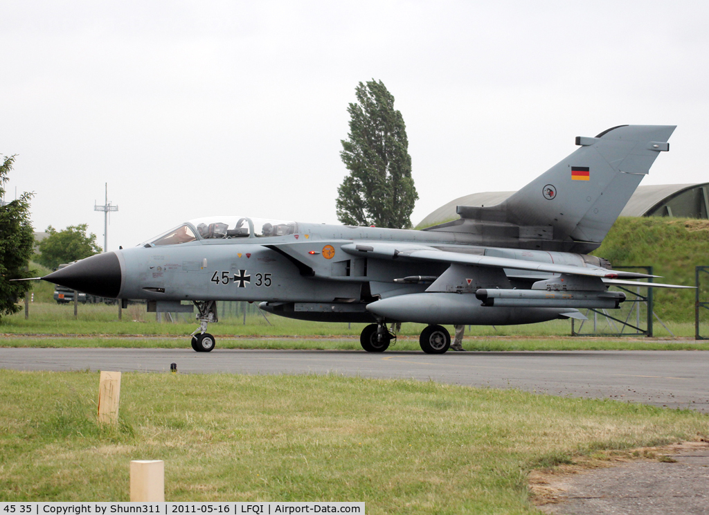 45 35, Panavia Tornado IDS C/N 589/GS183/4235, Participant of the Tiger Meet 2011...