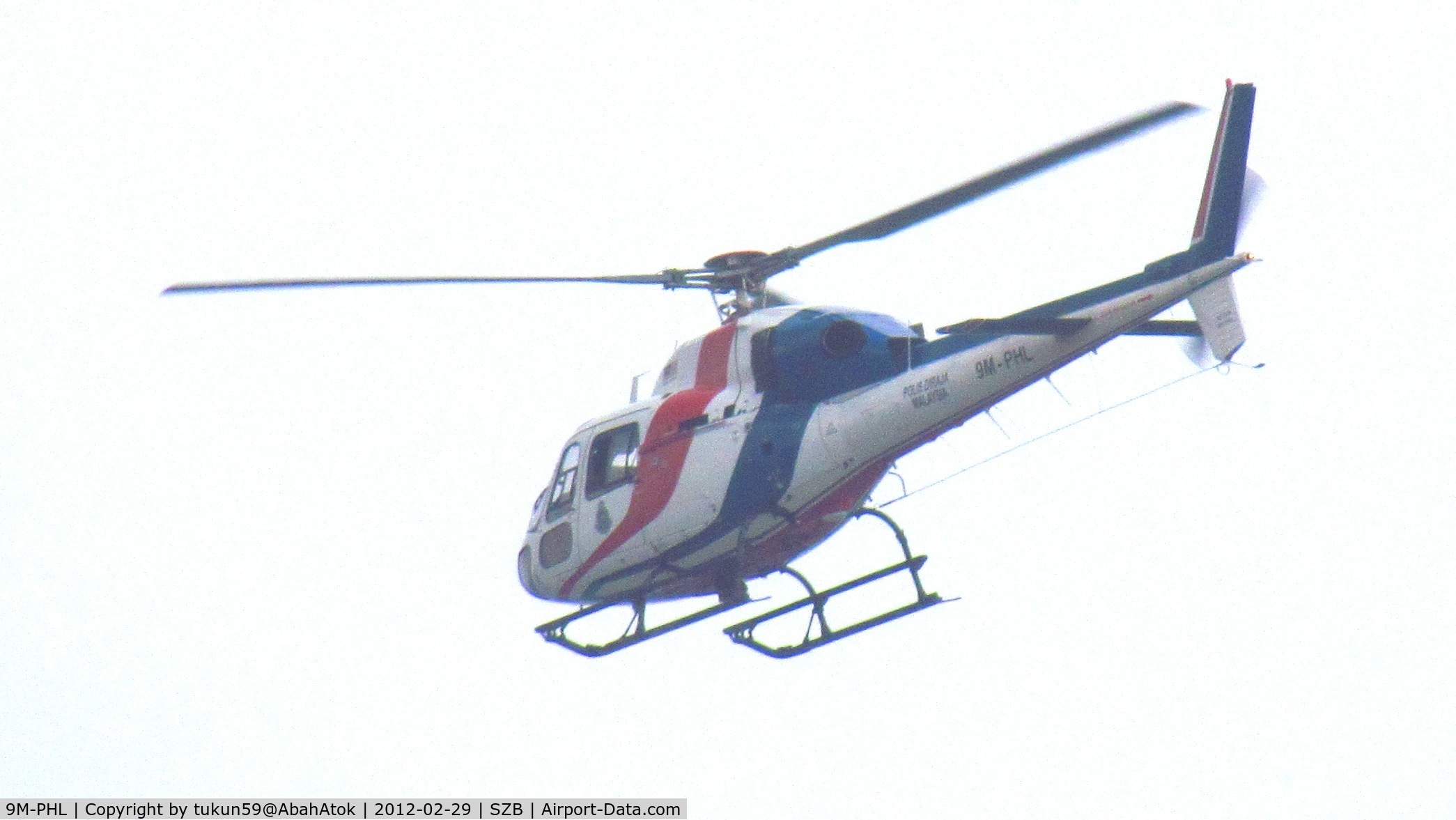 9M-PHL, Eurocopter AS-355N Ecureuil 2 C/N 5643, Polis Diraja Malaysia