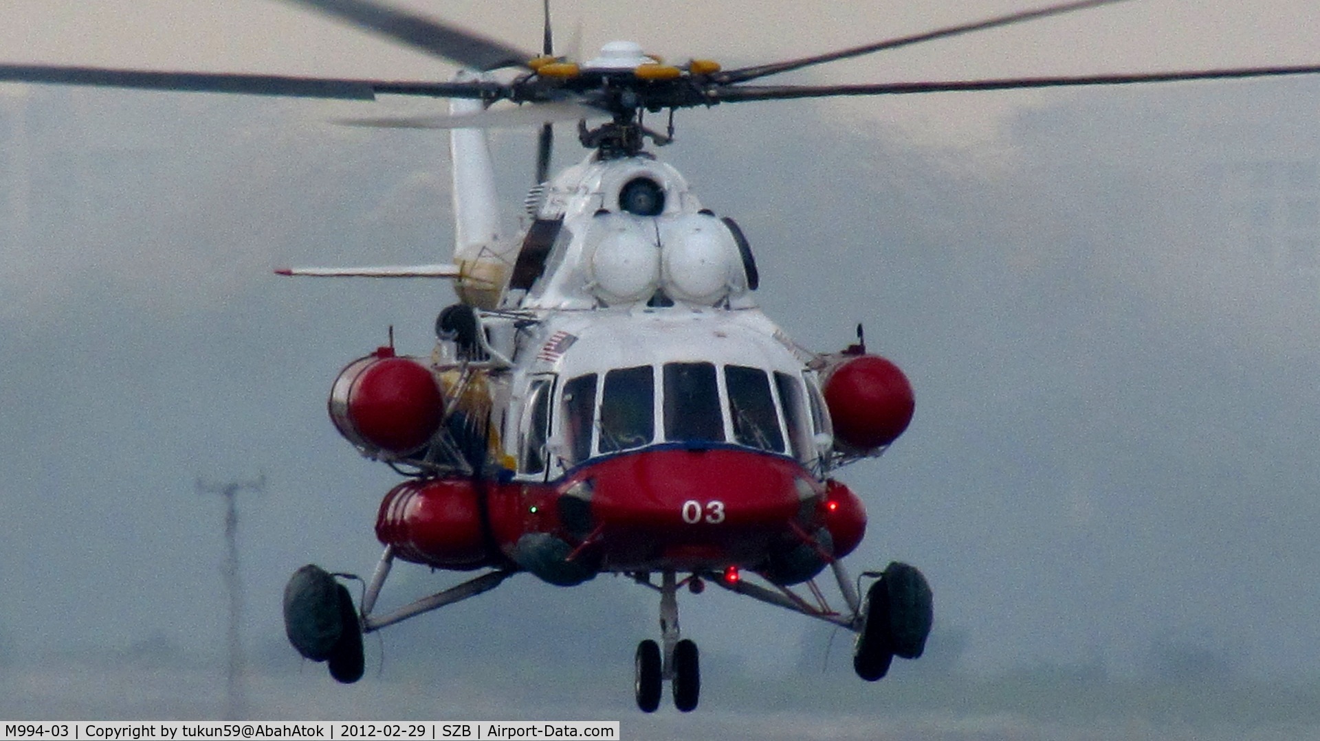 M994-03, Mil Mi-17 Hip C/N 59489619383, Malaysian Fire and Rescue Dept (BOMBA)