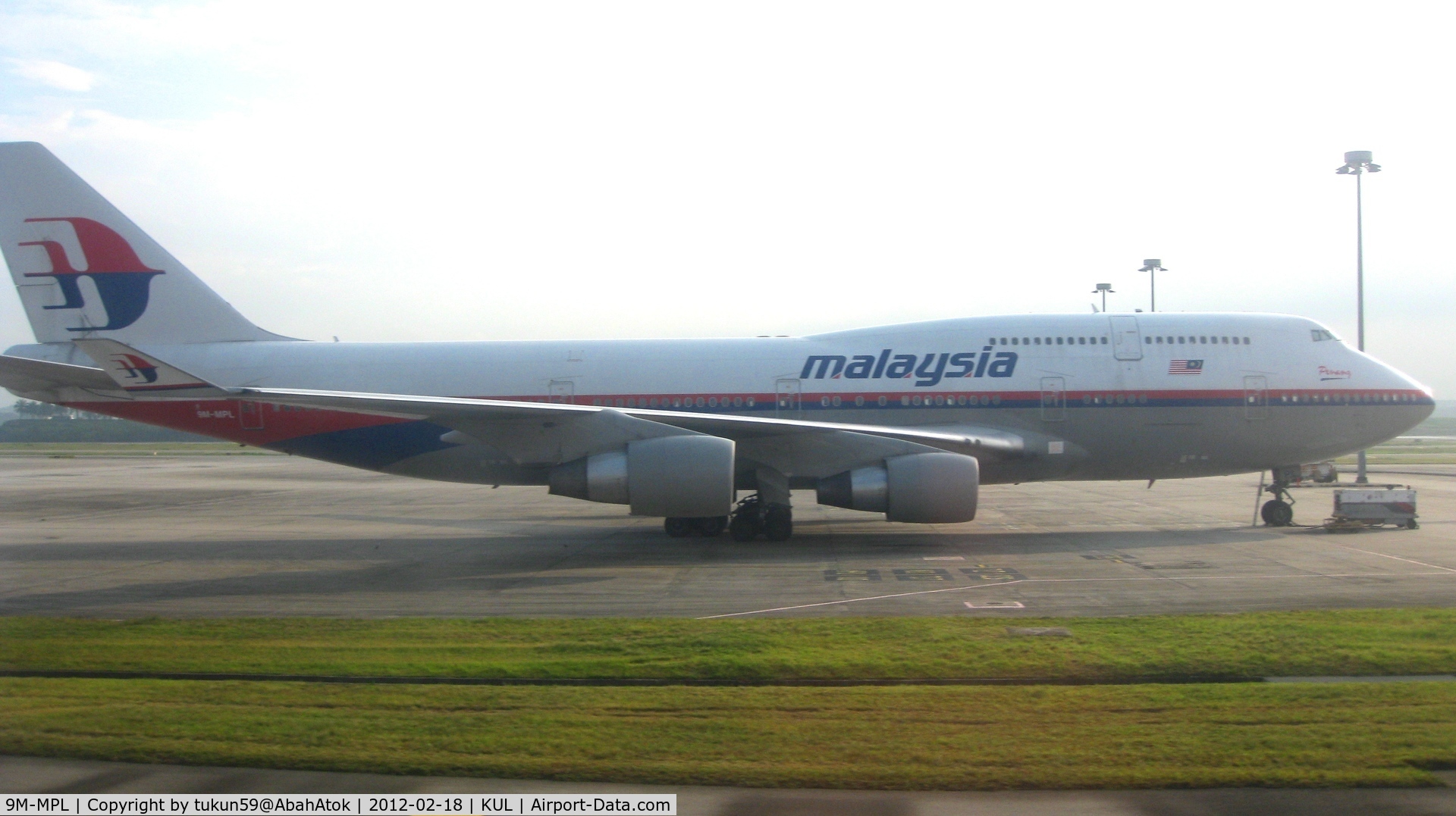 9M-MPL, 1998 Boeing 747-4H6 C/N 28428, Malaysia Airlines