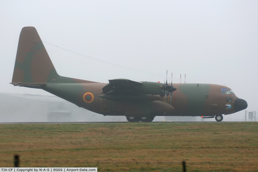 TJX-CF, 1977 Lockheed C-130H Hercules C/N 382-4747, Welcome visitor in unwelcome conditions