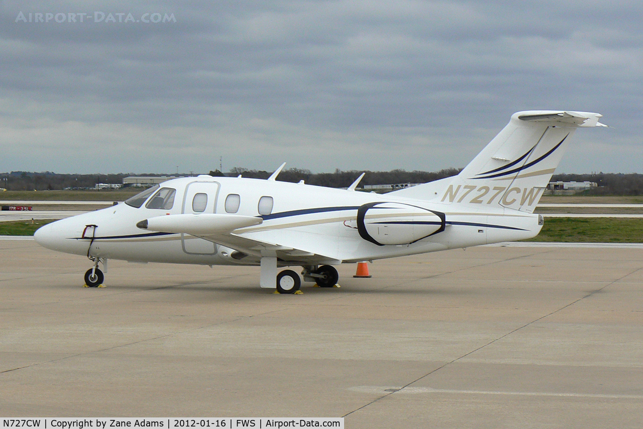 N727CW, 2008 Eclipse Aviation Corp EA500 C/N 000159, At Fort Worth Spinks Airport