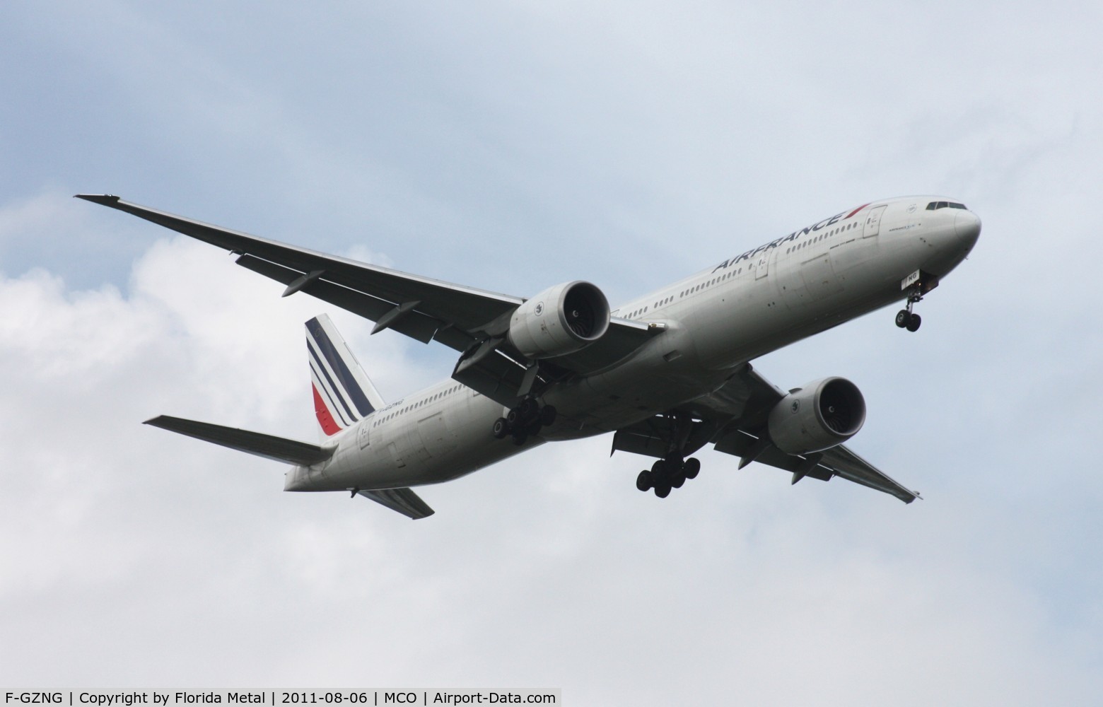 F-GZNG, 2009 Boeing 777-328/ER C/N 32968, Air France 777-300