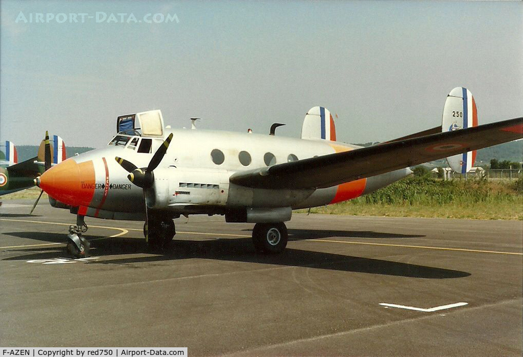 F-AZEN, Dassault MD-312 Flamant C/N 250, Photograph by Edwin van Opstal with permission. Scanned from a color print.