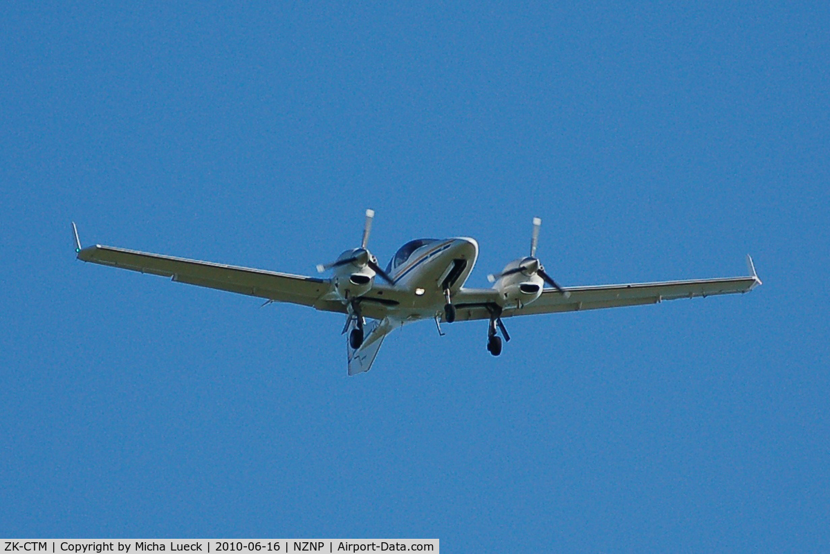 ZK-CTM, 2006 Diamond DA-42 Twin Star C/N 42.146, At New Plymouth