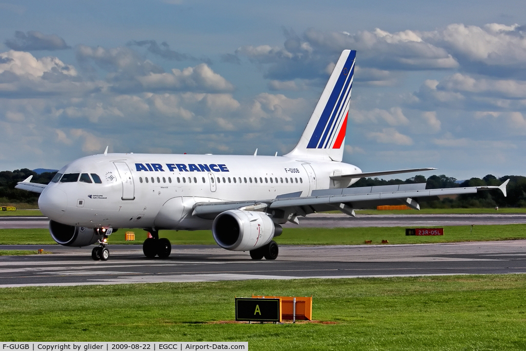 F-GUGB, 2003 Airbus A318-111 C/N 2059, In from Paris