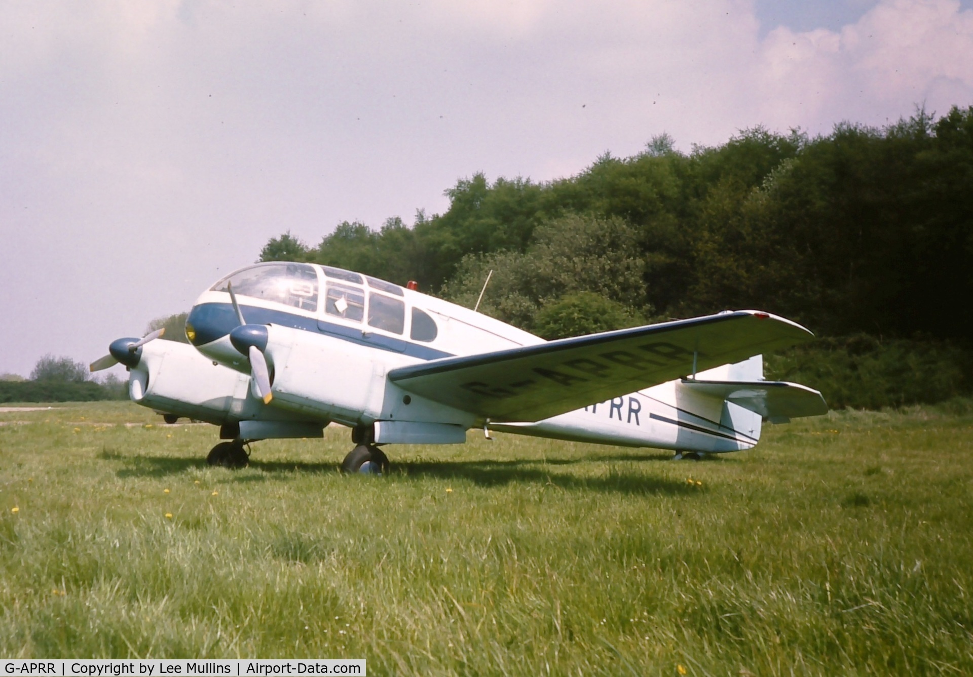 G-APRR, 1956 Let Aero Ae-45S Super C/N 04-014, Biggin Hill 1973