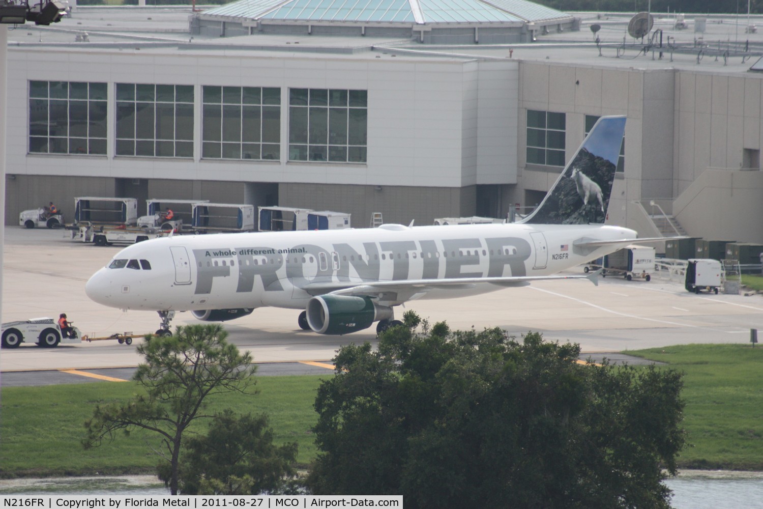 N216FR, 2011 Airbus A320-214 C/N 4745, Frontier 