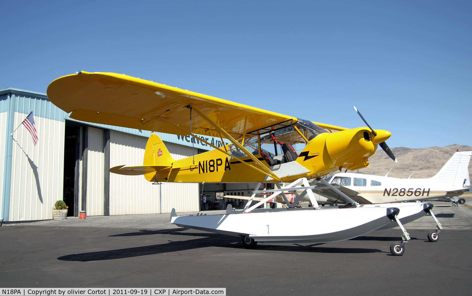 N18PA, 1967 Piper PA-18-150 Super Cub C/N 18-8502, Ready to take you to the Tahoe lake !