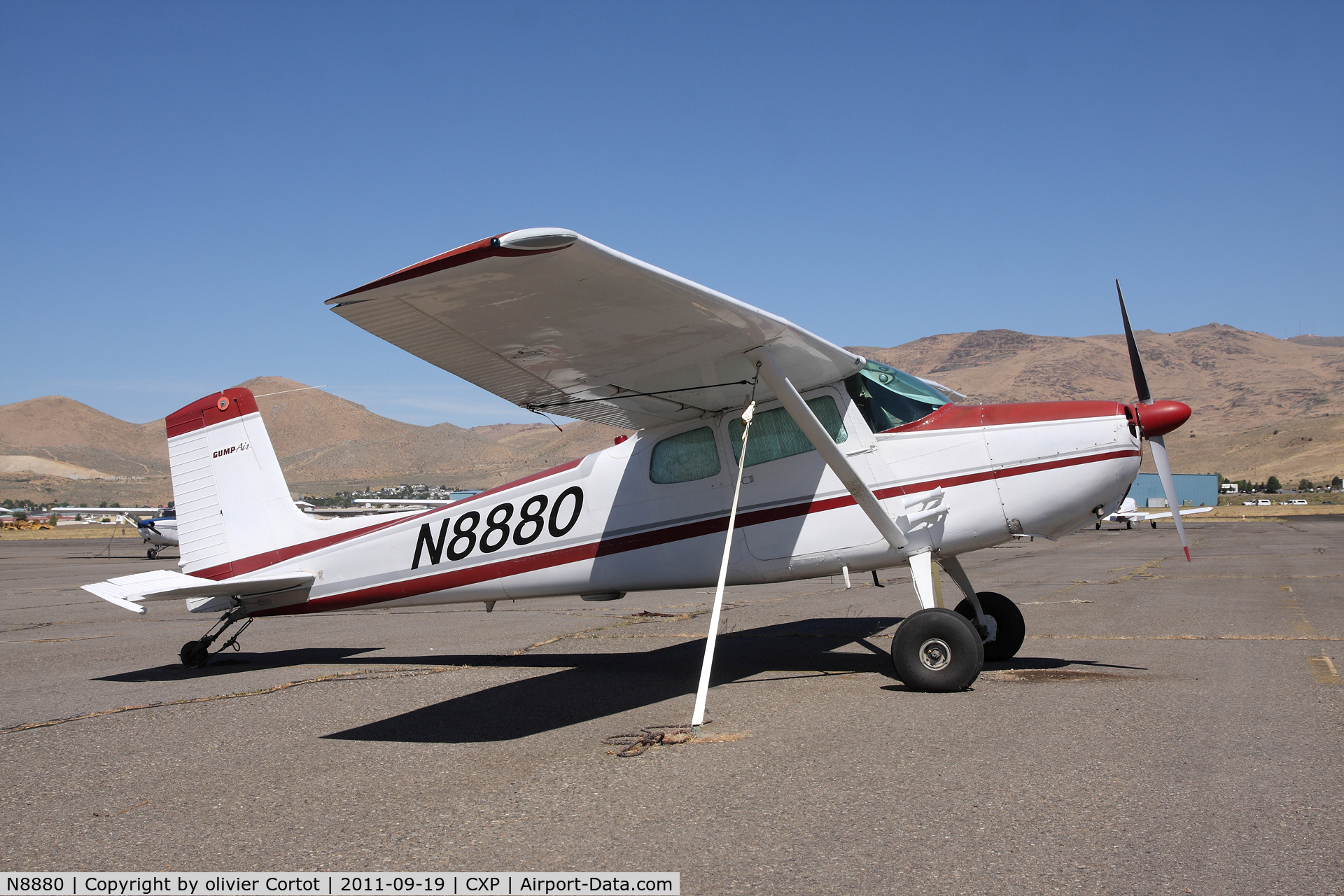 N8880, 1956 Cessna 172 C/N 28459, Carson city airport