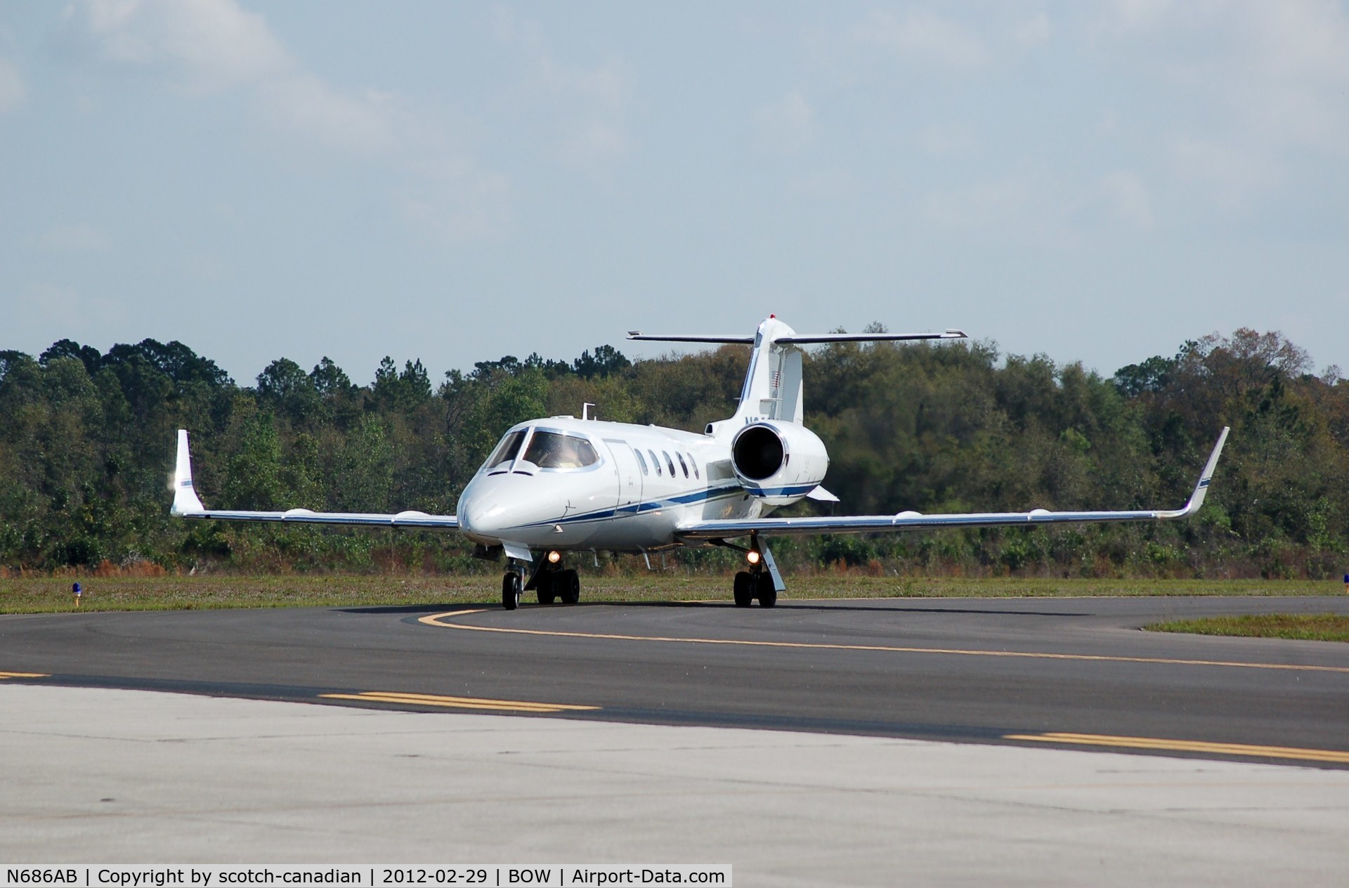 N686AB, 2002 Learjet Inc 31A C/N 239, 2002 Learjet Inc 31A N686AB at Bartow Municipal Airport, Bartow, FL