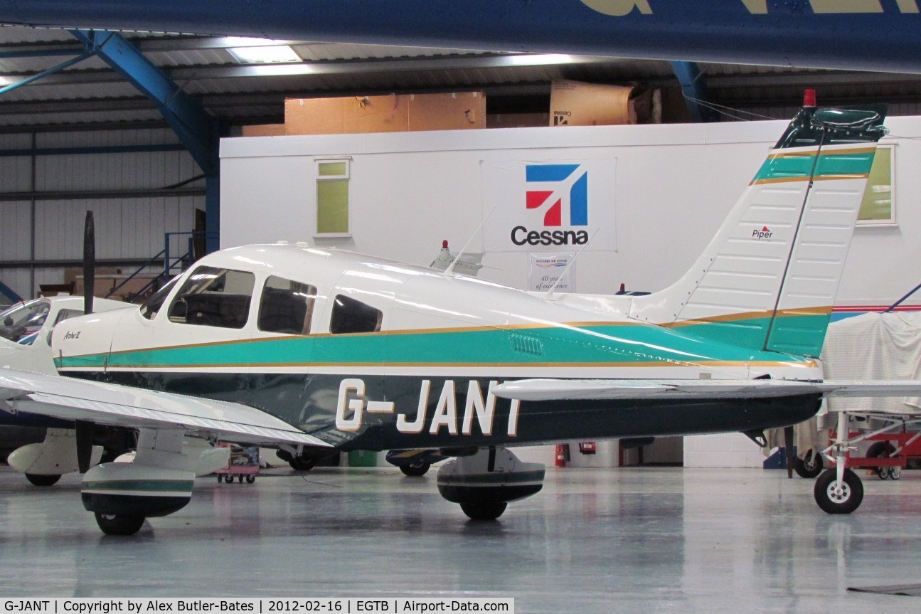 G-JANT, 1983 Piper PA-28-181 Cherokee Archer II C/N 28-8390075, 