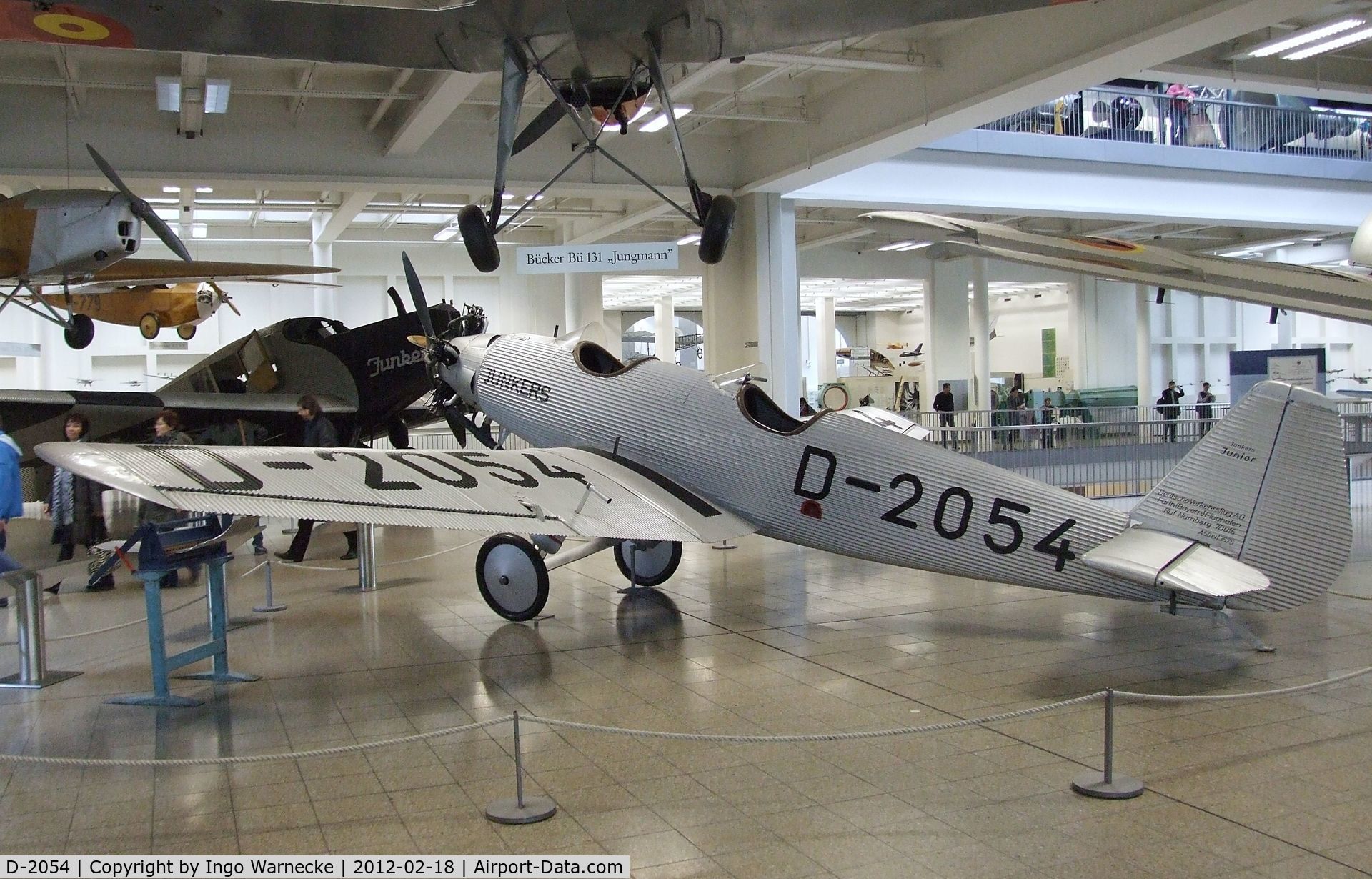 D-2054, 1931 Junkers A-50 Junior C/N 3575, Junkers A 50 ci Junior at the Deutsches Museum, München (Munich)