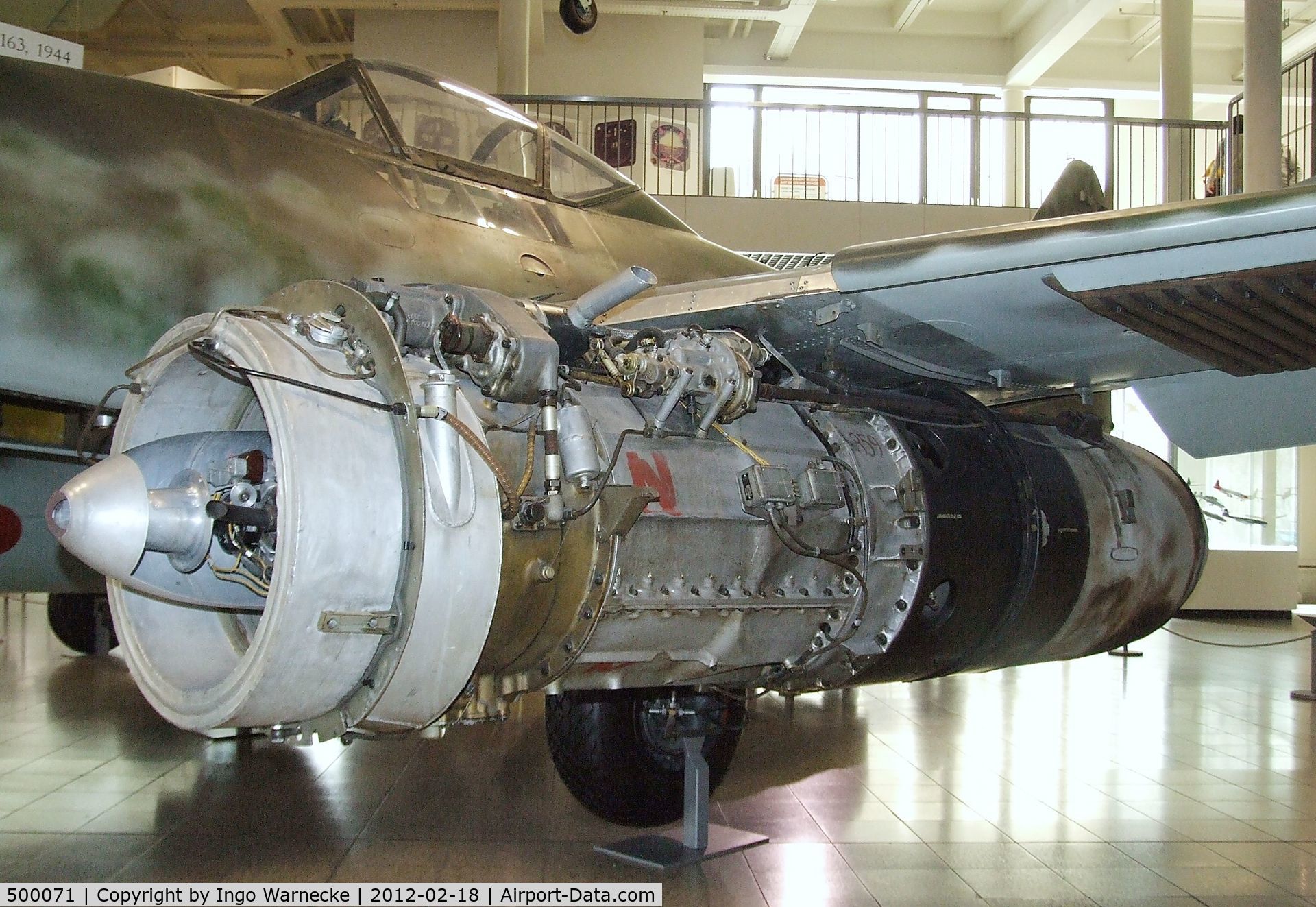 500071, 1945 Messerschmitt Me 262A-1a Schwalbe C/N 500071, Messerschmitt Me 262A at the Deutsches Museum, München (Munich)