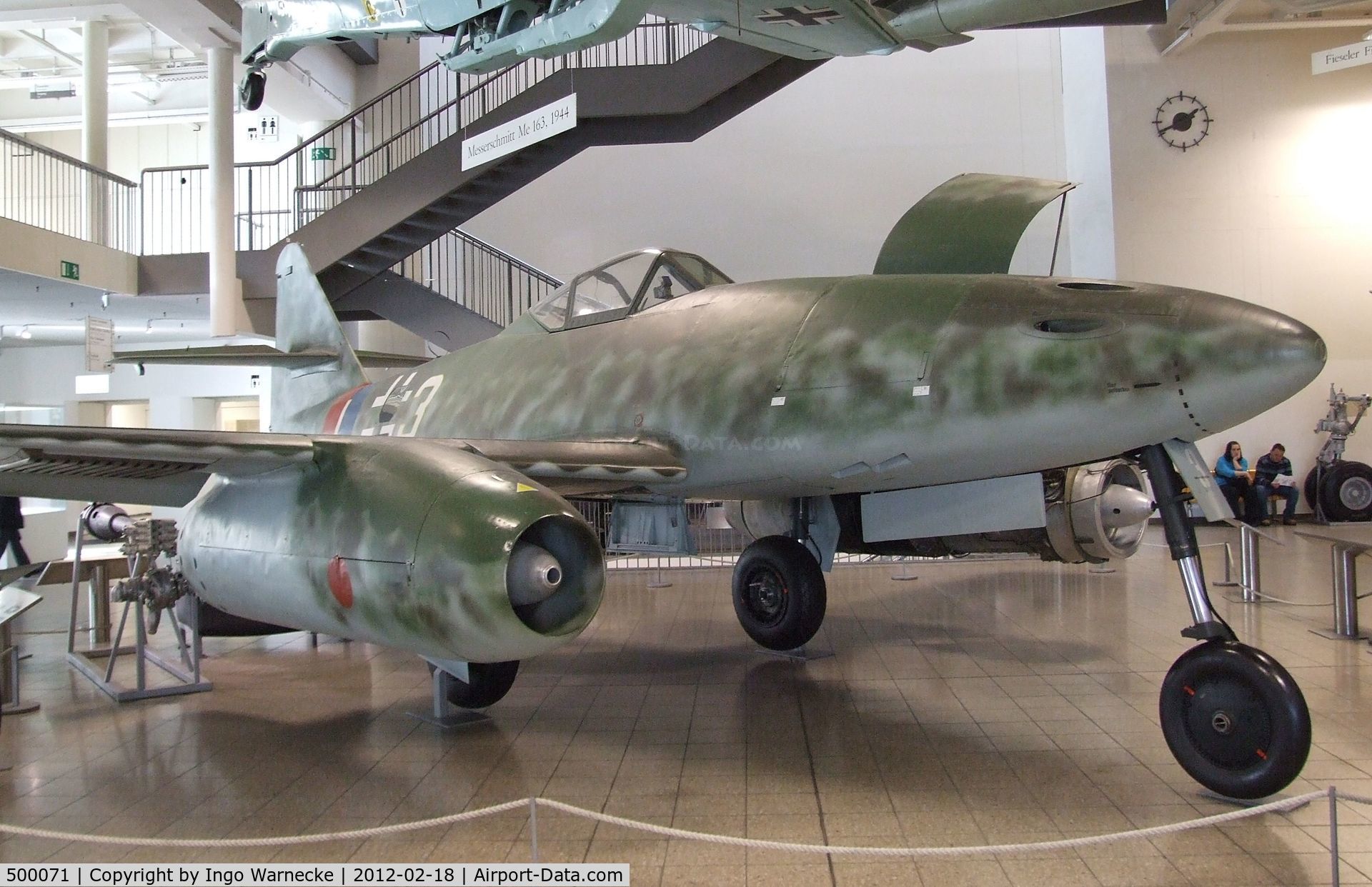 500071, 1945 Messerschmitt Me 262A-1a Schwalbe C/N 500071, Messerschmitt Me 262A at the Deutsches Museum, München (Munich)
