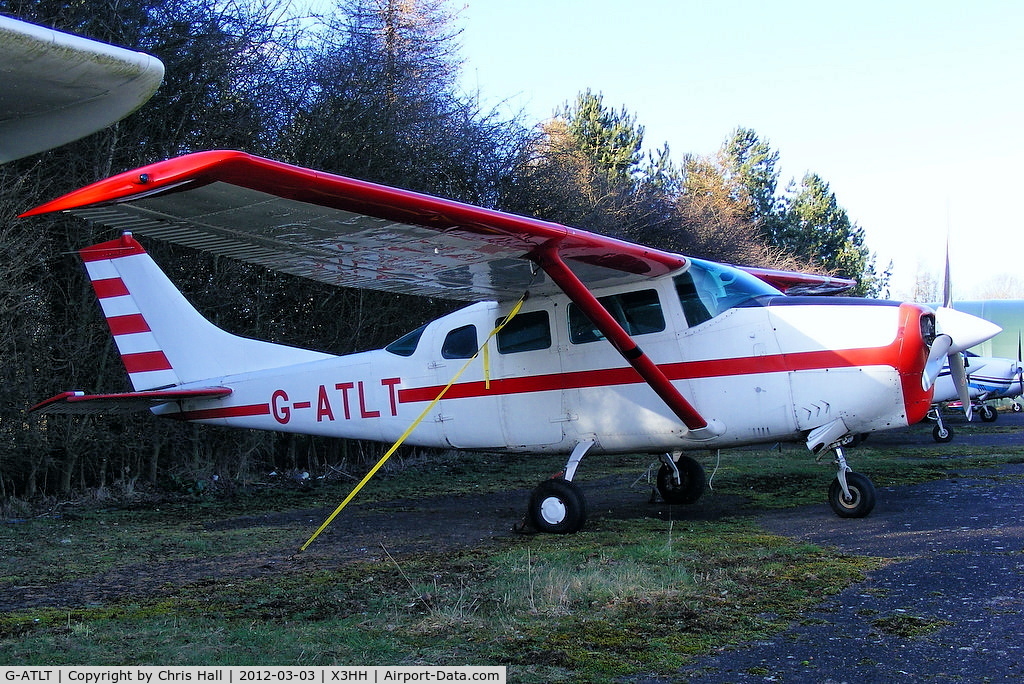 G-ATLT, 1966 Cessna U206A Super Skywagon C/N U206-0523, at Hinton in the Hedges